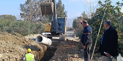Samandağ'da Depremzedelere Kanalizasyon Hattı Yenilendi