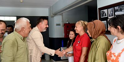 SAMİ ÜSTÜN IŞIKLI'DA: HİZMETLER SAHADA, ÇALIŞMALAR ARALIKSIZ SÜRÜYOR