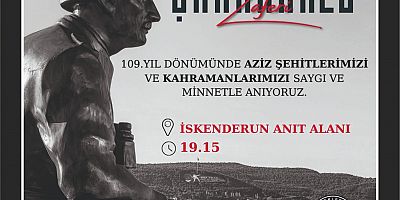 Sarı Zeybekler' den Çanakkale Zaferi Kutlamasına Çağrı