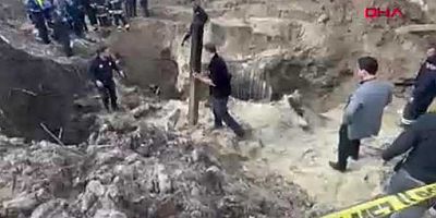 Tekirdağ’da hızlı tren hattı inşaatında göçük! İki işçi hayatını kaybetti